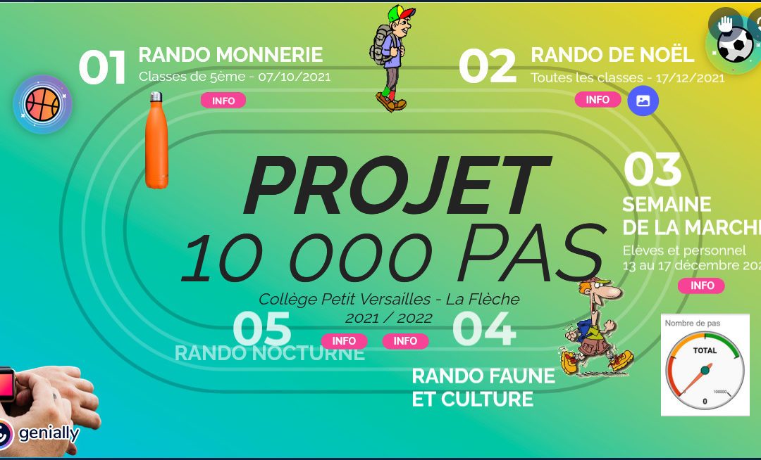 Projet 10000 pas