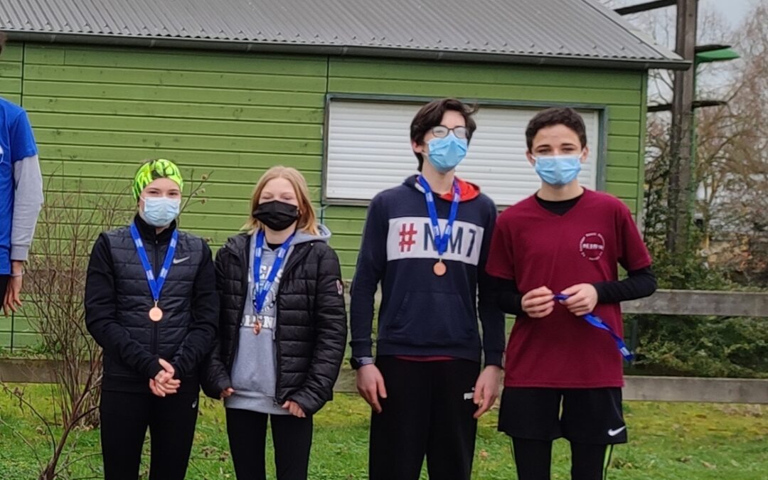 Une médaille au Laser run